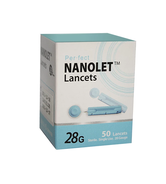 NANOLET lancete 28G, a50