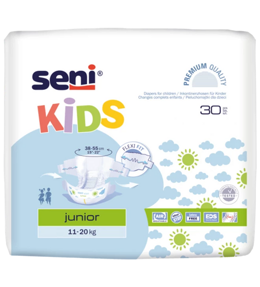 Seni Kids Junior, a´30 dječje pelene za inkontinenciju urina