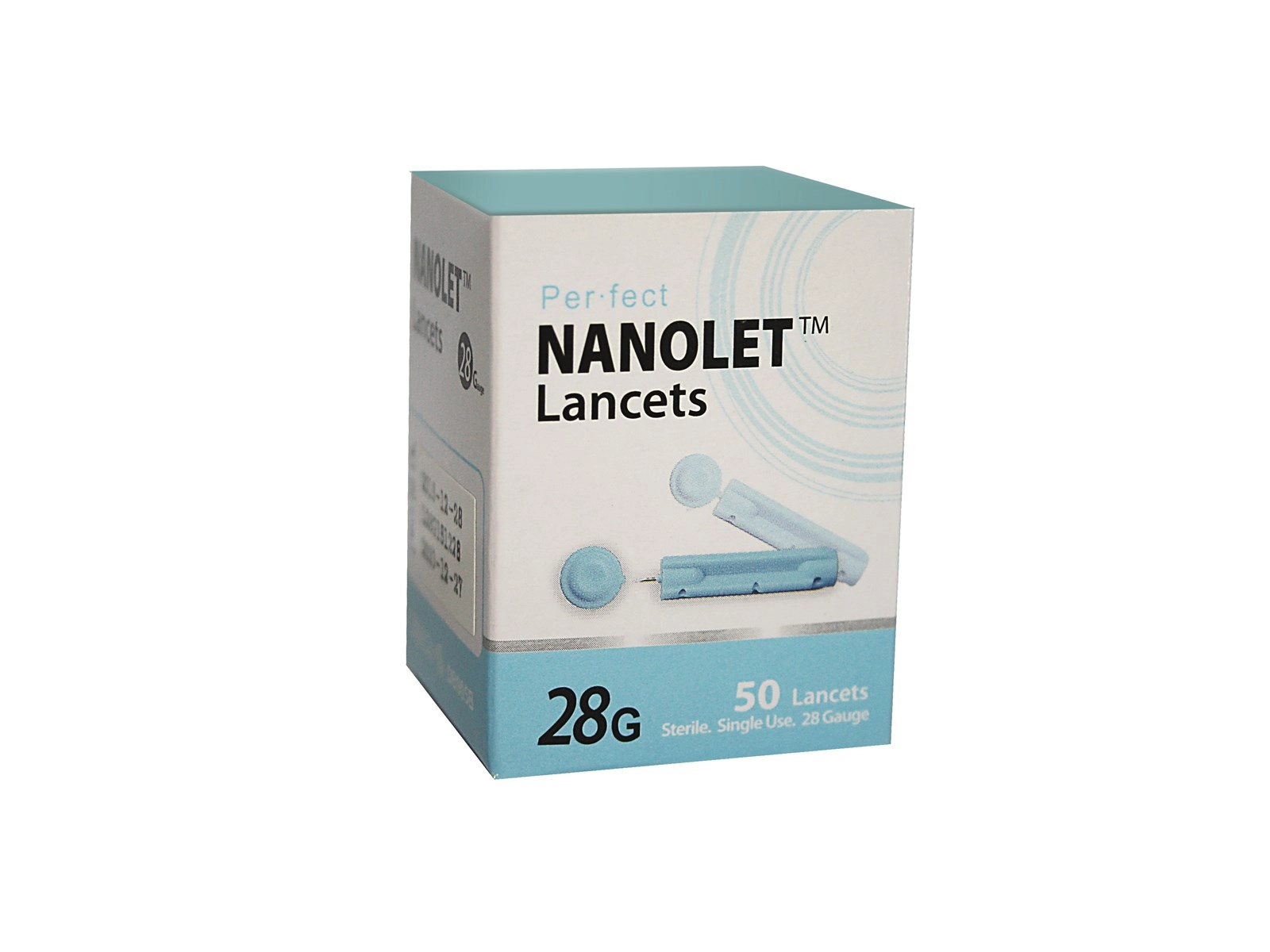 NANOLET lancete 28G, a50